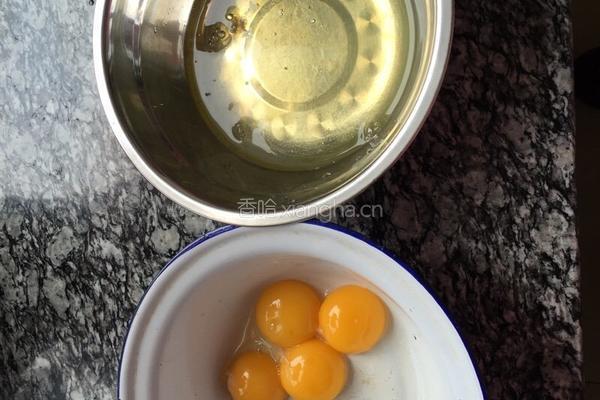 芝麻肉松蛋糕卷！的做法图解2