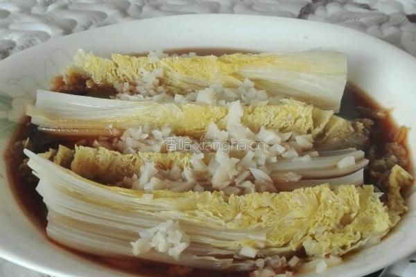 蒜蓉蒸娃娃菜的做法图解8
