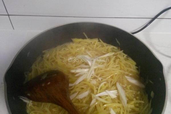 醋溜土豆丝的做法图解6