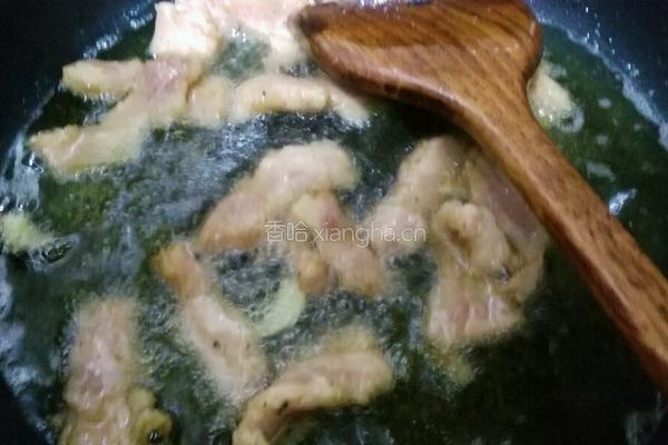 茶树菇炒猪颈肉的做法图解6