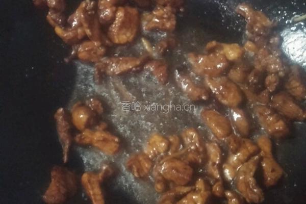 芹菜炒肉的做法图解5