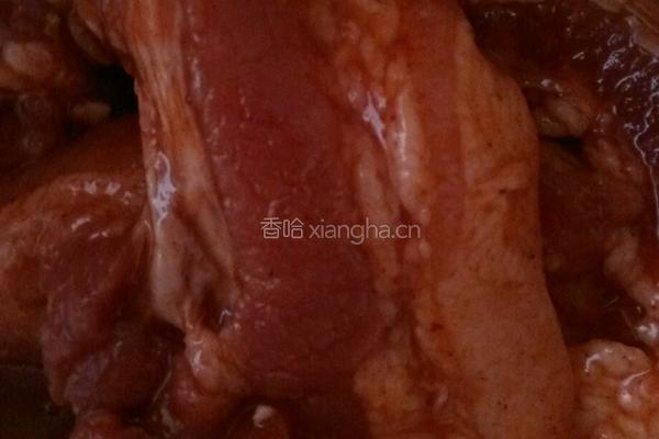 蜜汁叉烧肉(微波炉版)的做法图解2