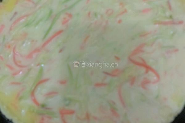 西葫芦夹火腿的做法图解4