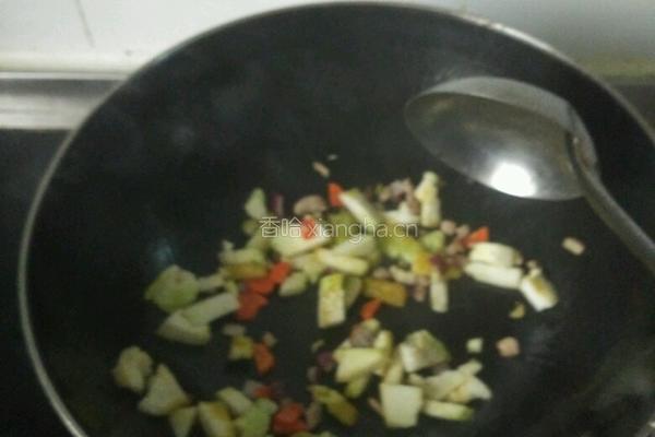 肉沫茄子焖饭的做法图解3