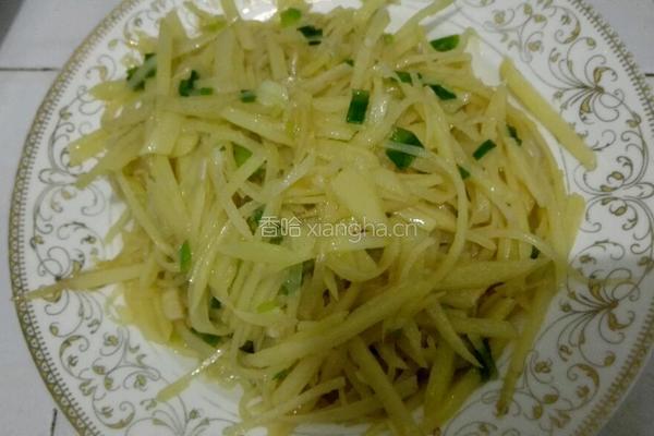 炒土豆丝的做法图解5
