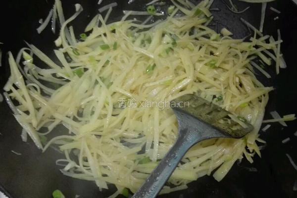 炒土豆丝的做法图解4
