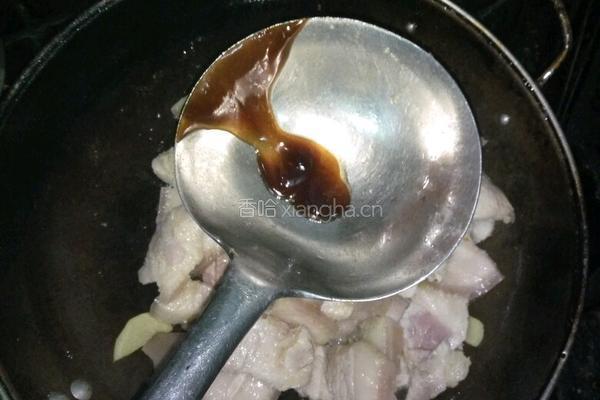 家常萝卜炖肉。的做法图解3