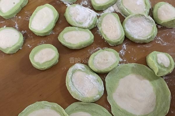 翡翠饺子的做法图解3