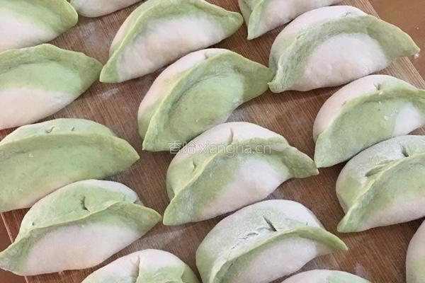 翡翠饺子的做法图解4