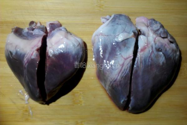 辣椒炒猪心的做法图解2