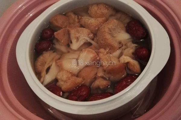 滋补猴菇汤的做法图解3
