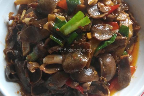 泡椒鸭菌肝的做法图解9