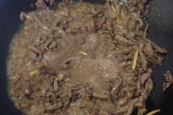 莴笋炒牛肉丝的做法图解3
