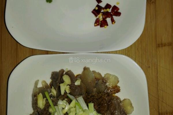 拌牛肉的做法图解3