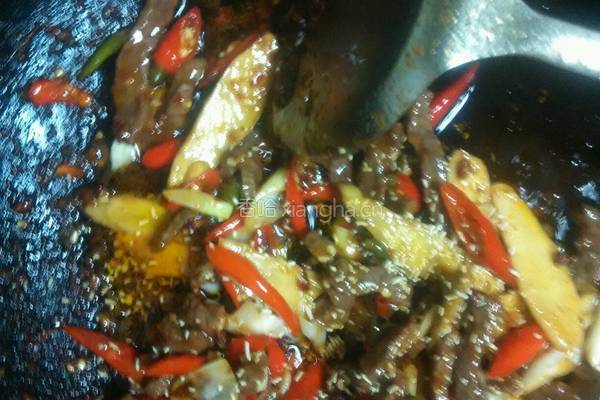 泡椒牛肉的做法图解6