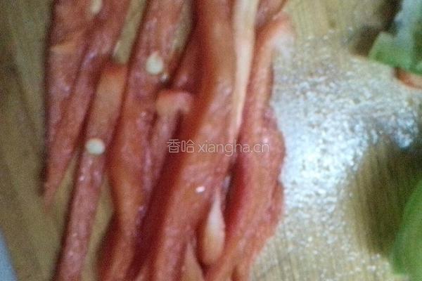 红椒土豆丝的做法图解2