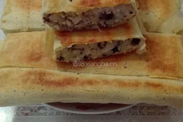菜煎饼的做法图解9
