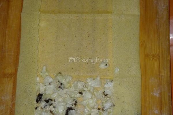菜煎饼的做法图解5