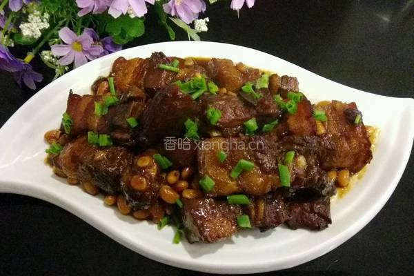 黄豆烧五花肉