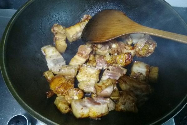 黄豆烧五花肉的做法图解7