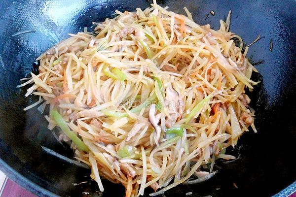 土豆丝卷饼的做法图解20