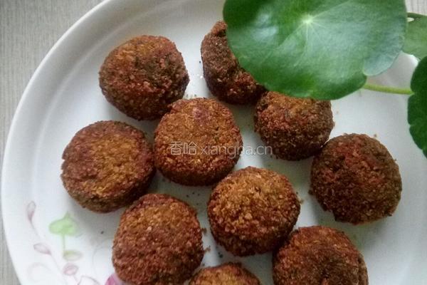 荠菜圆子的做法图解10