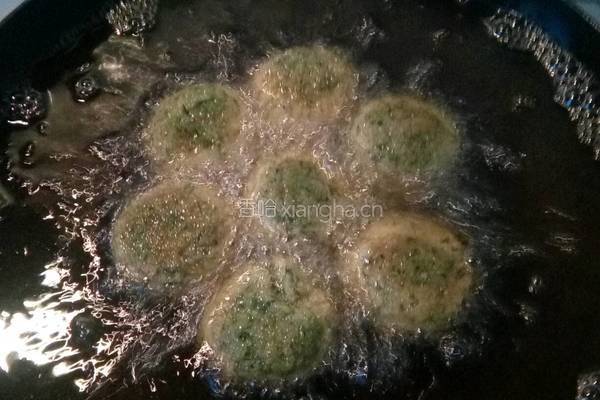 荠菜圆子的做法图解7