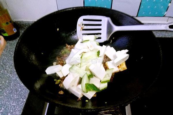 瓜片豆腐的做法图解5