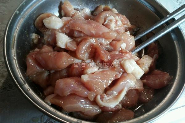 豆角蒸面的做法图解3