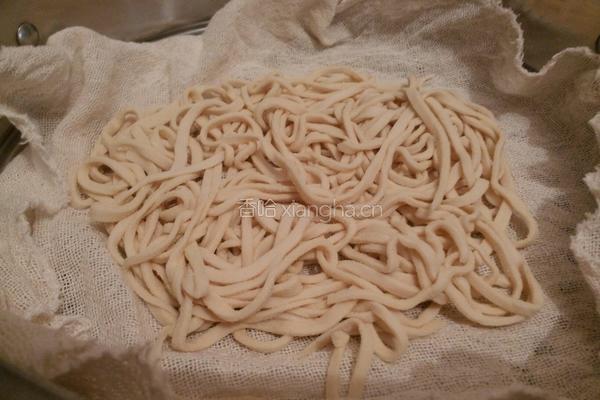 豆角蒸面的做法图解4