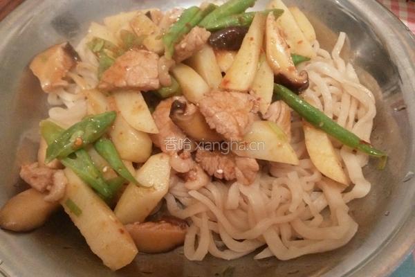 豆角蒸面的做法图解8