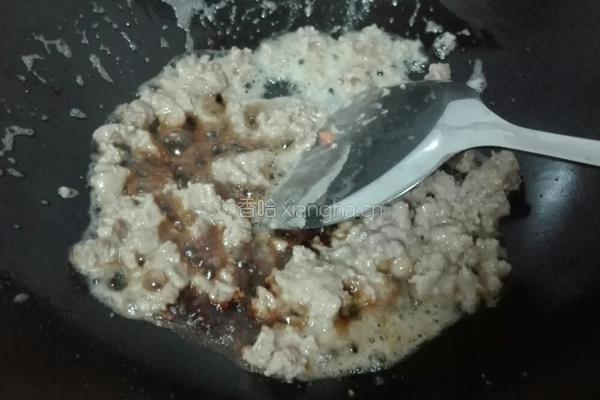 肉末蘑菇烧日本豆腐的做法图解3