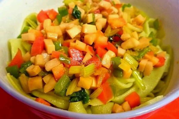 菠菜扯面的做法图解6