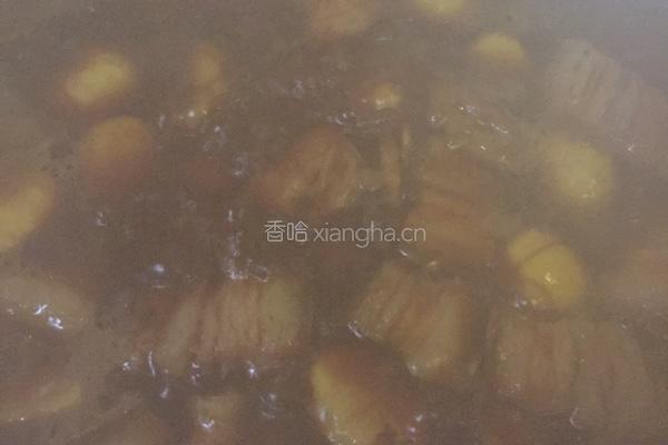 栗香红烧肉的做法图解3