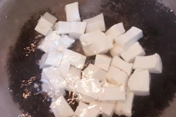 肉末烧豆腐的做法图解3