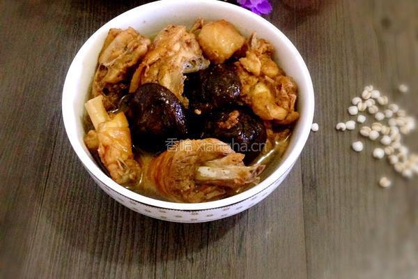 香菇蒸鸡的做法图解6