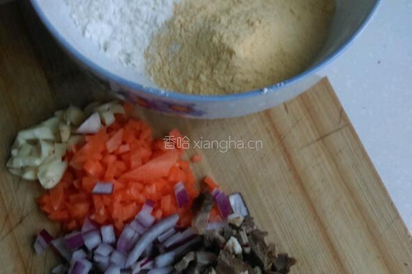 牛肉玉米饼的做法图解1