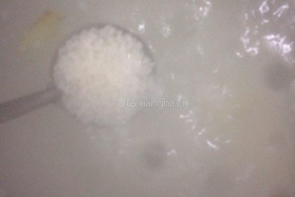 皮蛋肉末粥的做法图解5