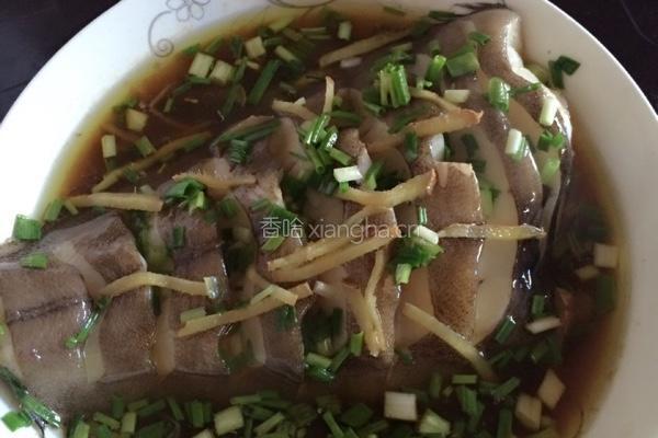 清蒸鸦片鱼身的做法图解3