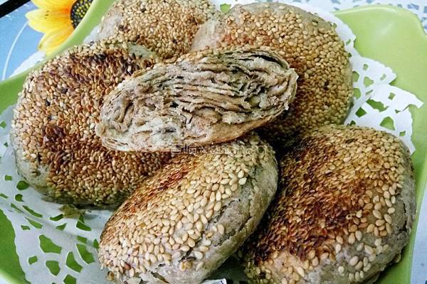 芝麻酱烧饼的做法图解19