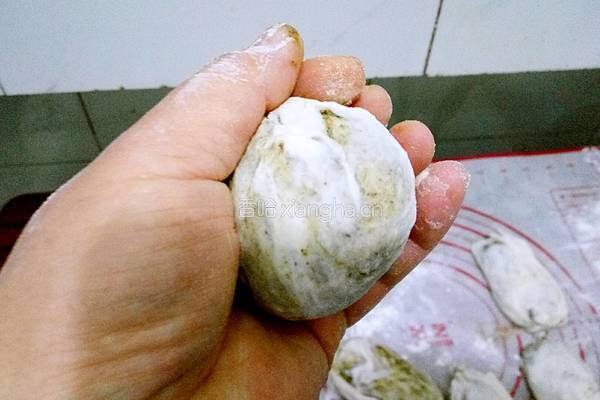 芝麻酱烧饼的做法图解13