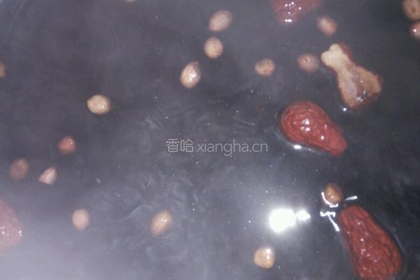 红枣黑米粥的做法图解3