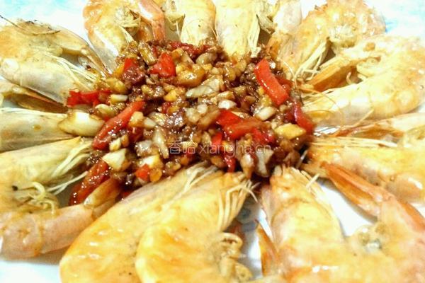 蒜蓉辣椒炒干虾的做法图解5