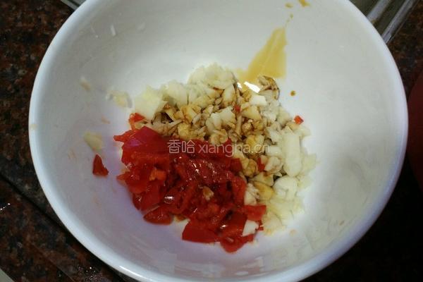 蒜蓉辣椒炒干虾的做法图解2