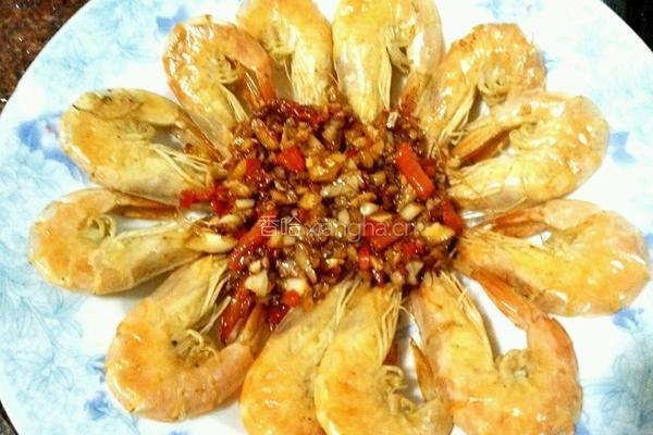 蒜蓉辣椒炒干虾的做法图解7