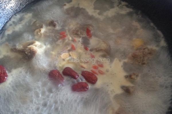淮山药炖羊肉汤的做法图解5