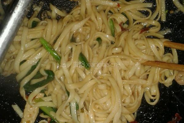 炒面的做法图解4