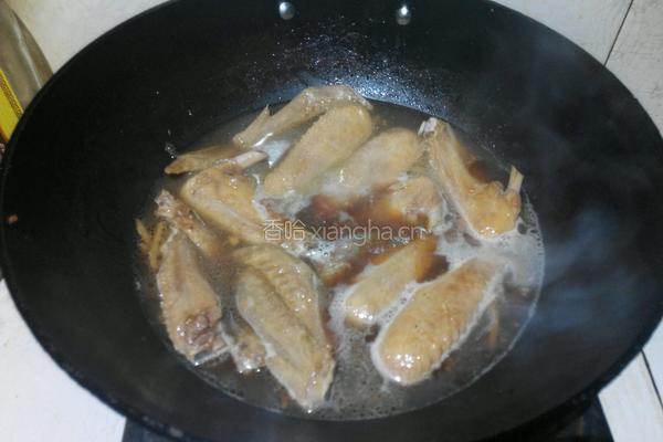 柱候酱焖鸭翅的做法图解7