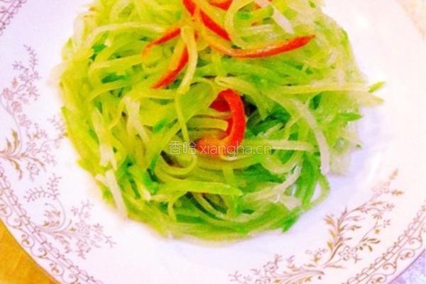 凉拌萝卜丝的做法图解6