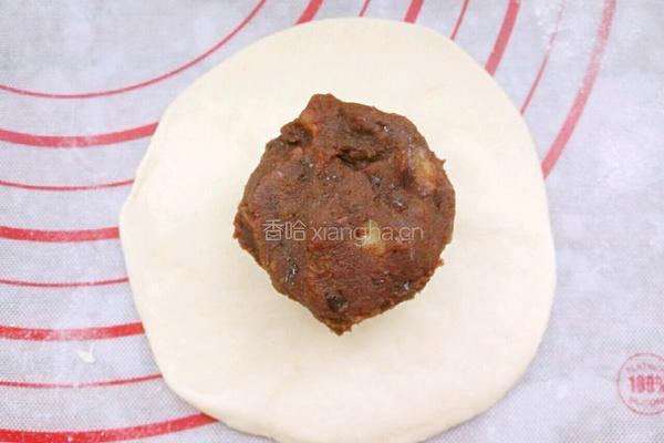 豆沙卷花朵面包的做法图解9